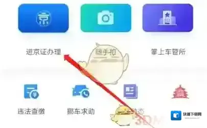 北京交警进京证办理