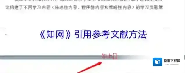知网格式