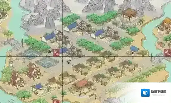 布局图美观推荐浮烟谷