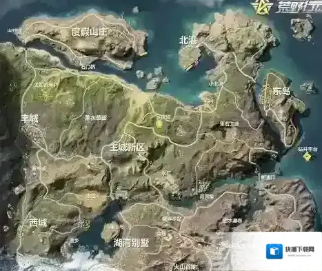 荒野行动新地图资源分布 哪里资源最多