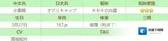 赛马娘属性