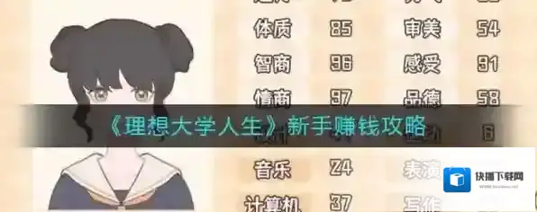 理想大学人生怎么获得声望 快速赚钱攻略
