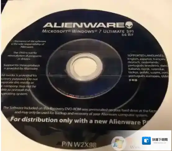 外星人Alienware原版WIN7 64位旗舰版ISO镜像下载