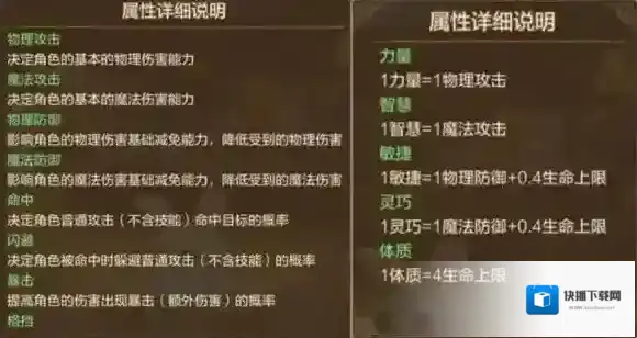 自由幻想属性