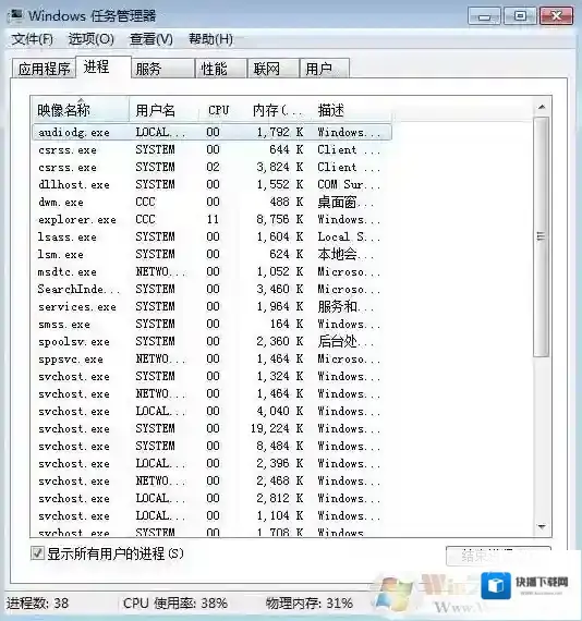 Windows7点击