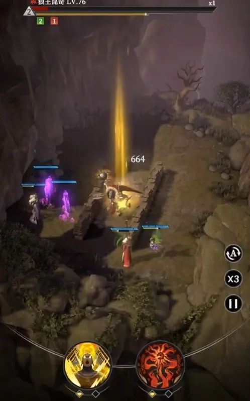 地下城堡4骑士与破碎编年史对战