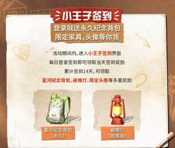 明日之后小王子联动活动玩法解析