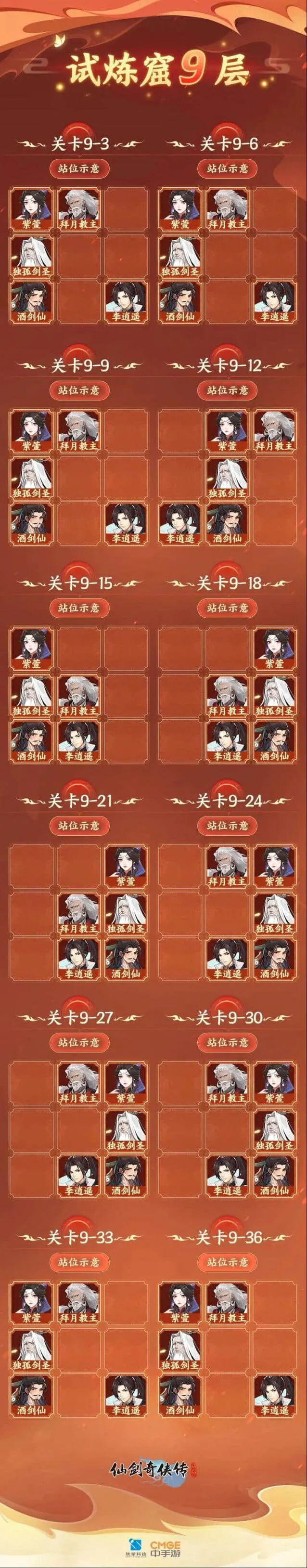 《仙剑奇侠传》试炼窟第9层通关玩法
