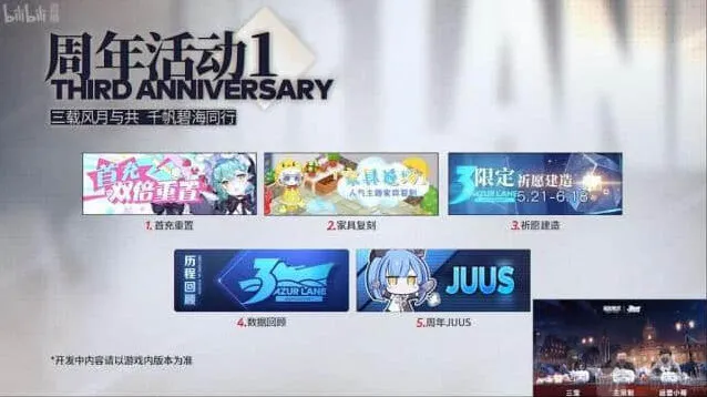 碧蓝航线奖励