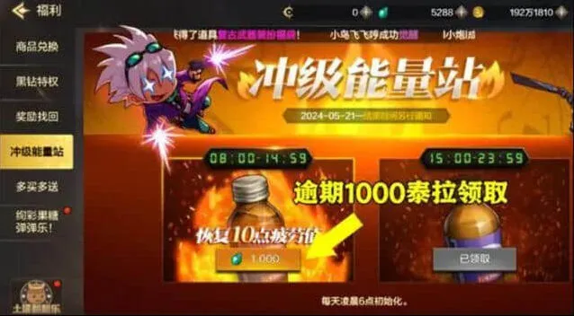异常疲劳值