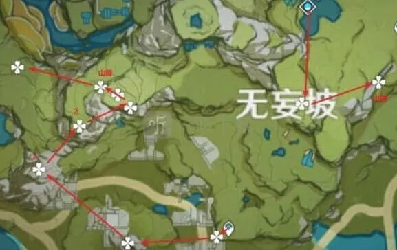 《原神》清心花采集点分布攻略
