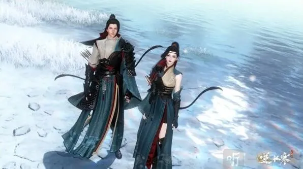 《逆水寒》：青羽惊弦时装攻略