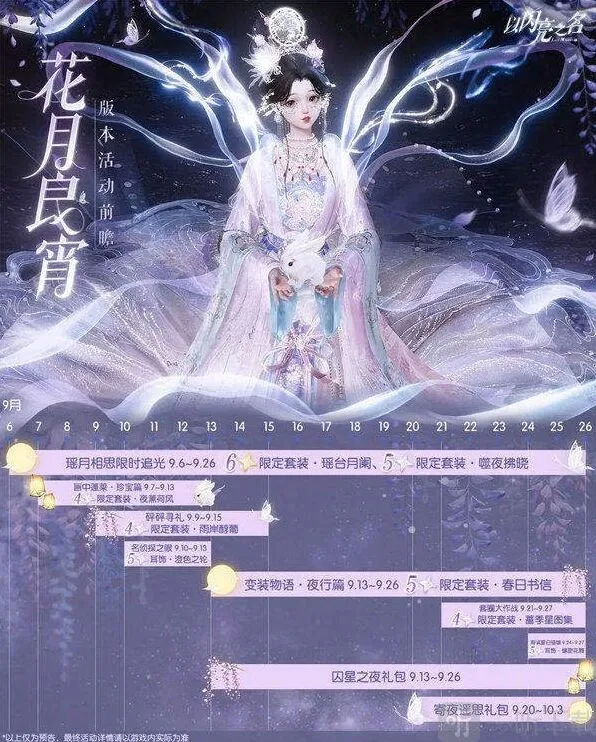以闪亮之名花月良宵版本更新全教程