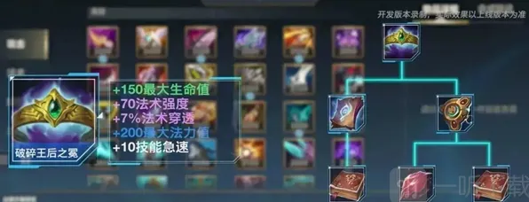 《英雄联盟》4.4版本新装备清单分享