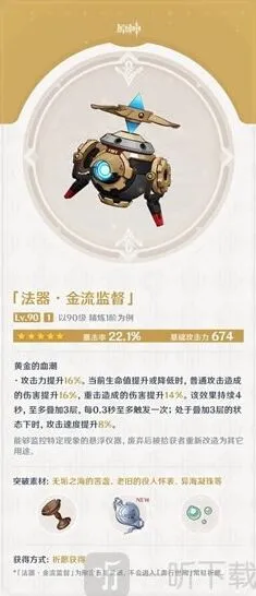 原神金流监督角色匹配攻略