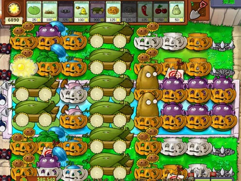 《植物大战僵尸》无尽版布置图全攻略