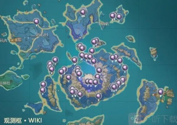 原神天云草实采集路线全攻略