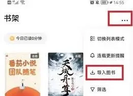 如何将本地书籍导入软件 — 番茄小说方法