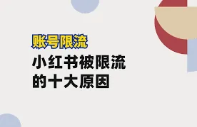 《小红书》：聚光投放被限流的原因完整解析