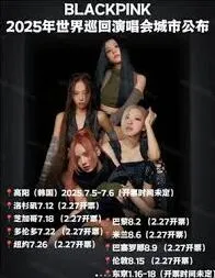 大麦Blackpink2025巡演抢票完整指南