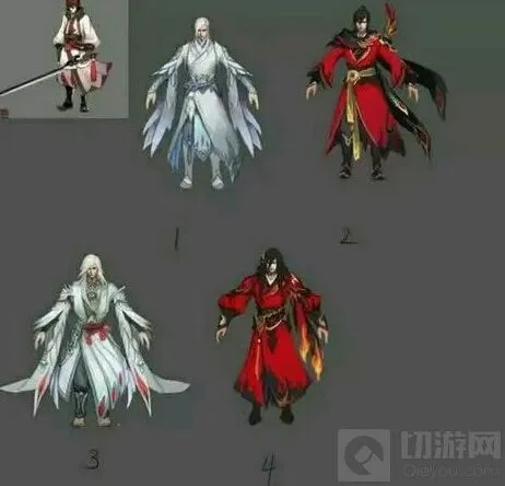 《王者荣耀》2016新年皮肤原画之李白爆料