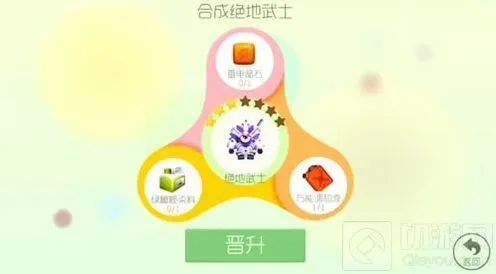 《球球大作战》绝地武士4星升级材料详解