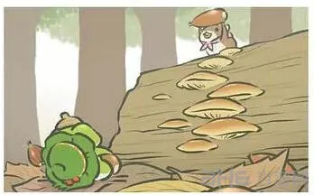 旅行青蛙树林中找栗子明信片获取指南
