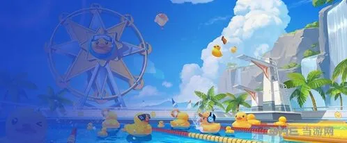 QQ飞车鸭鸭水世界赛道技巧详解