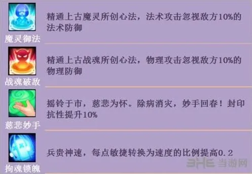 《诛仙》心法系统技能构成攻略