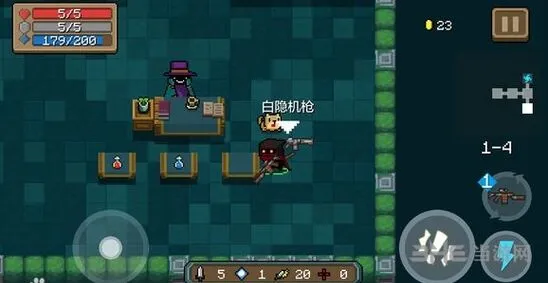 《元气骑士》白隐机枪武器属性图鉴技巧