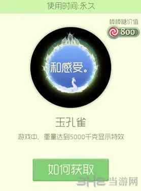 球球大作战玉孔雀皮肤详细介绍攻略