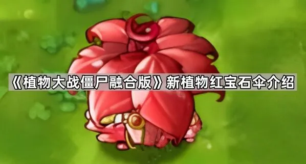植物大战僵尸融合版红宝石伞全介绍