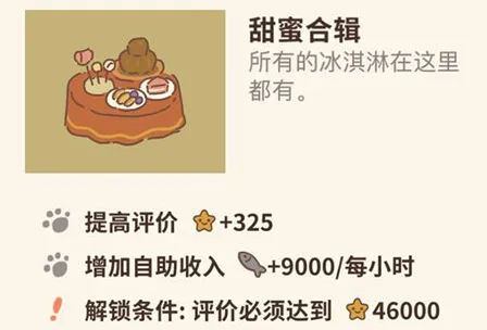 动物餐厅甜蜜合辑怎么解锁 作用一览