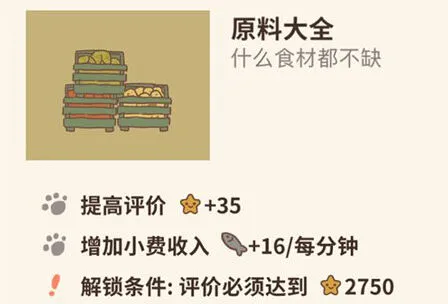 动物餐厅原料