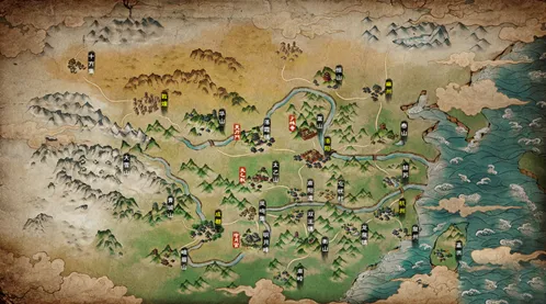 烟雨江湖明月山