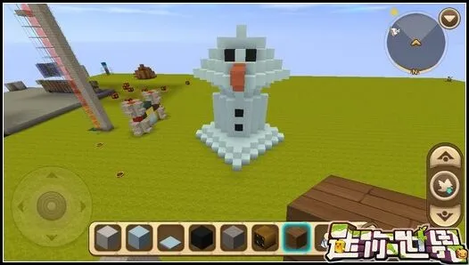 迷你世界雪人怎么做