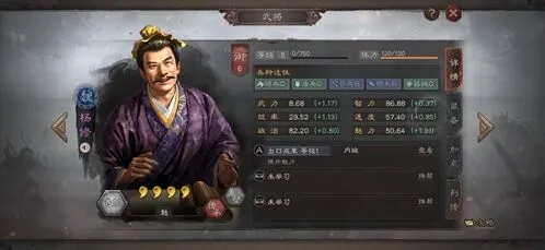 三国志战略版杨修武将攻略
