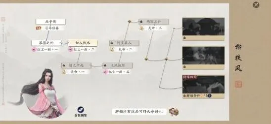 天涯明月刀手游柳扶风天命结局必看攻略