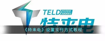 特来电付款功能指南