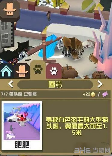 疯狂动物园稀有雪鸮抓捕全攻略