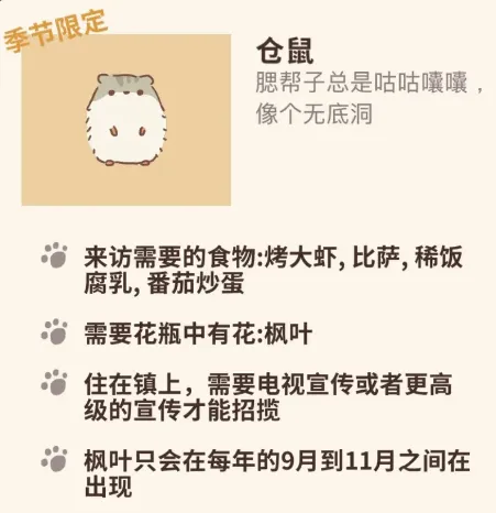 动物餐厅仓鼠怎么解锁技巧