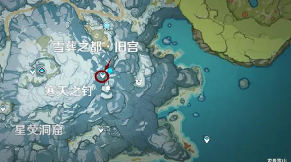 《原神》龙脊雪山石碑大门位置解析