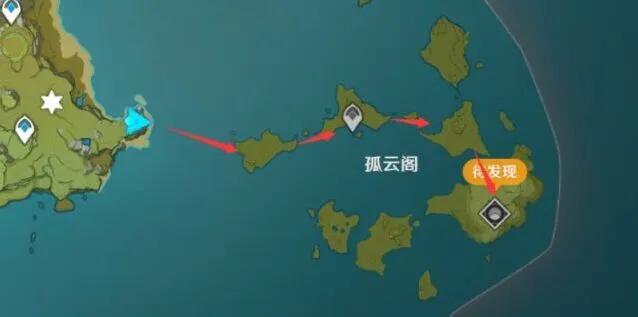 原神孤云阁到达攻略技巧分享