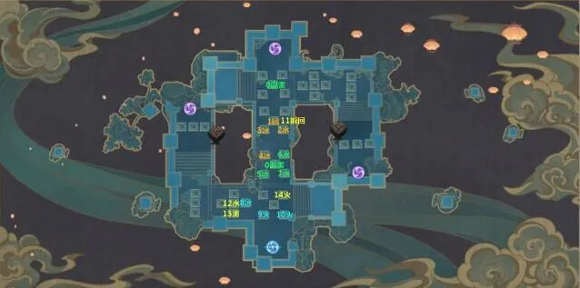 原神难度4三星参差争电光地图技巧教程