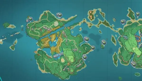 原神海草采集路线位置指南
