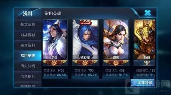 王者荣耀胜率