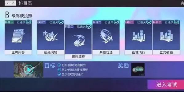 王牌竞速驾照科目一