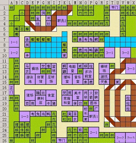 口袋学院物语完美布局全解 五地图规划图解