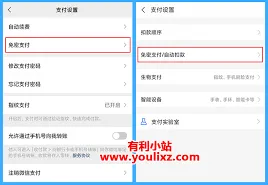 支付宝自动续费