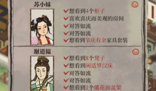 江南百景图府邸访客问题全面答案